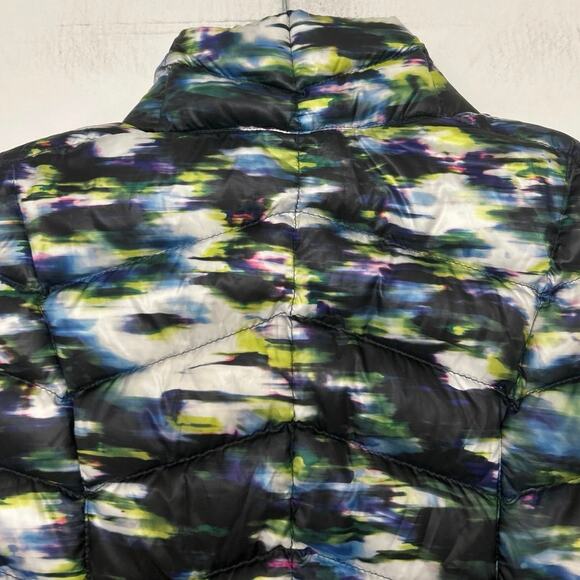 Tangerine Black Multi Color Duck Down Puffer Vest Large Outdoor Active - Picture 8 of 11